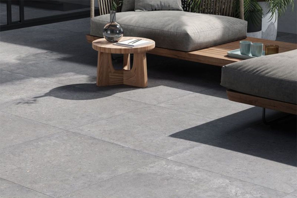 Carrelage terrasse effet béton - Carrelage extérieur