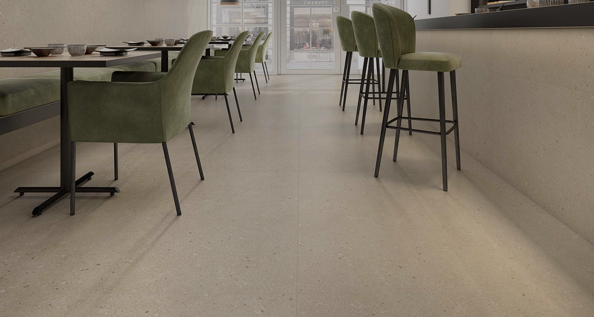 Carrelage intérieur 90x90 effet terrazzo